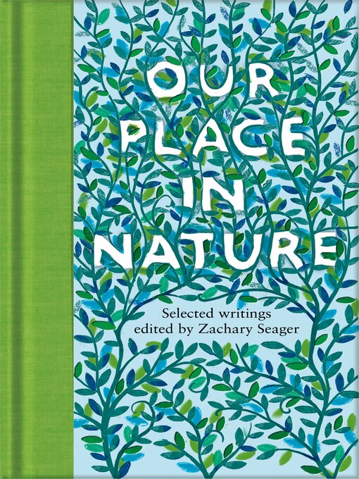Title details for Our Place in Nature by Zachary Seager - Wait list